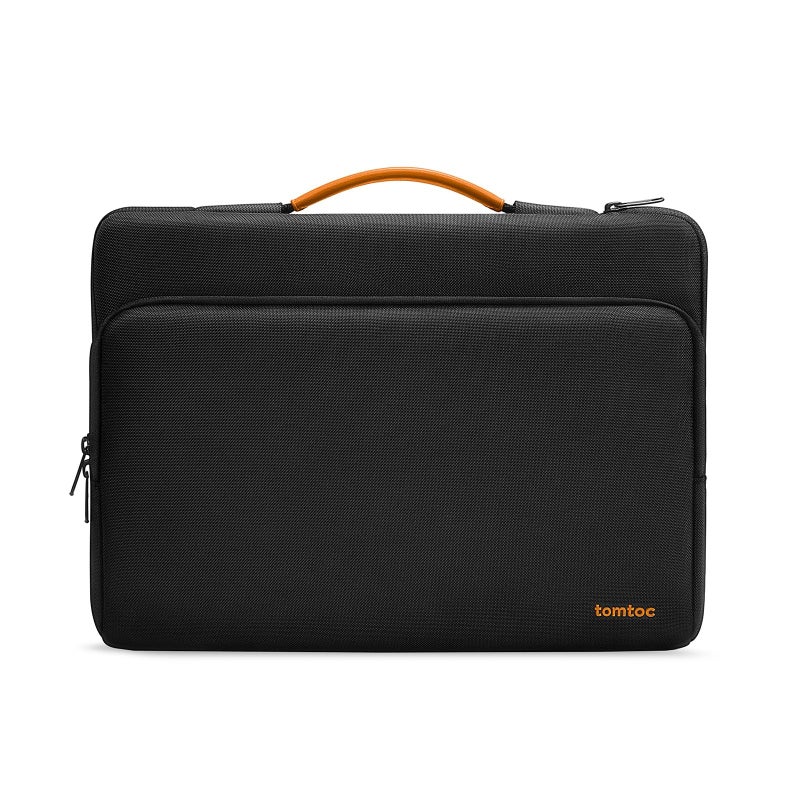 توم توك حقيبة حمل كمبيوتر محمول واقية من Tomtoc 360 لجهاز MacBook Air M3/A3113 M2/A2681 M1/A2337 2024-2018 MacBook Pro M2/A2686 M1/A2337 iPad Pro M4 وiPad Air M2 2024 مقاس 13 بوصة، حقيبة كمبيوتر محمول مقاومة للماء - Image 1